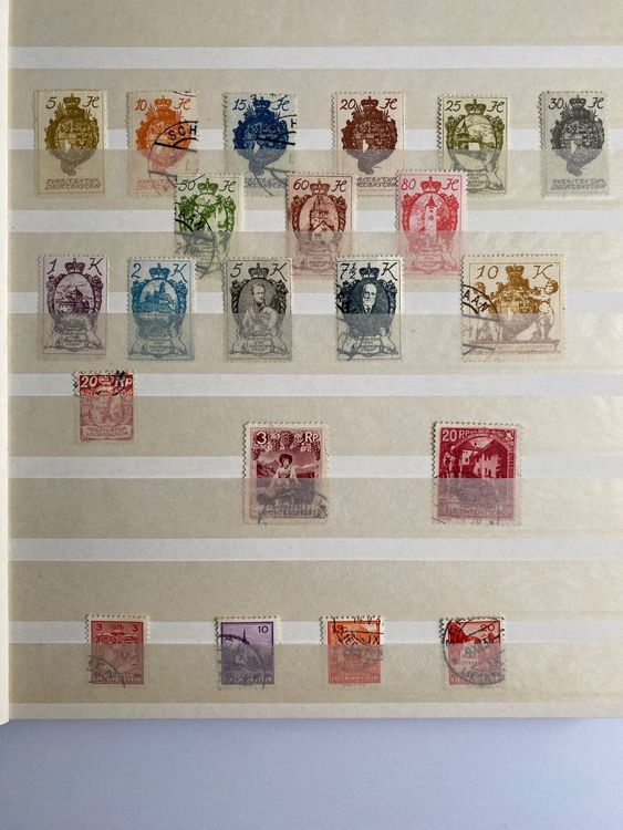Alle Briefmarken: Fürstentum Liechtenstein  Briefmarken ab 1920/Erstagsbriefe – Gebraucht aus Canobbio von cog_bp5c