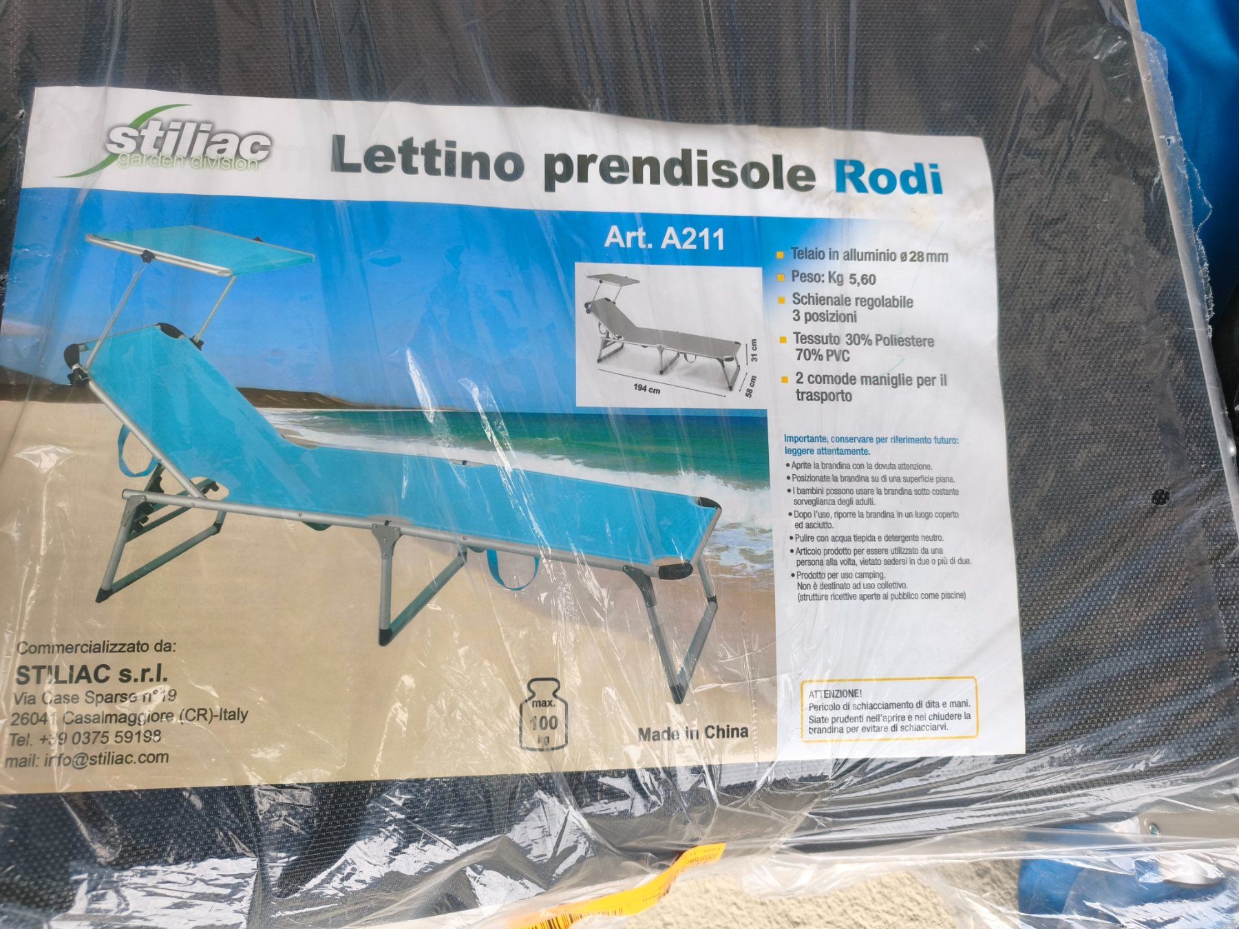 Sedie a sdraio: Chaise longue – Nuovo e nell'imballaggio originale da Fribourg venduto da val_9yqy