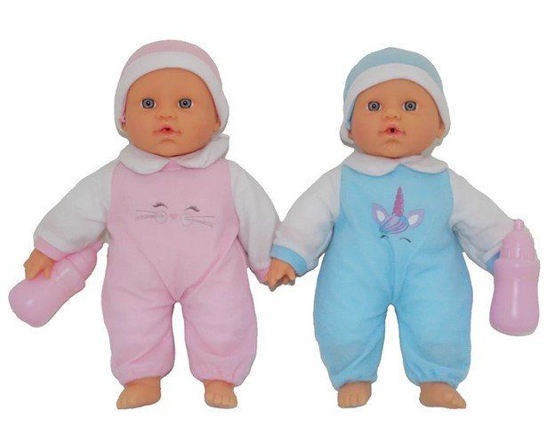 Puppen: Puppen 28 cm Zwillinge – Neu und originalverpackt aus Oensingen von Liquidations-Shop 1