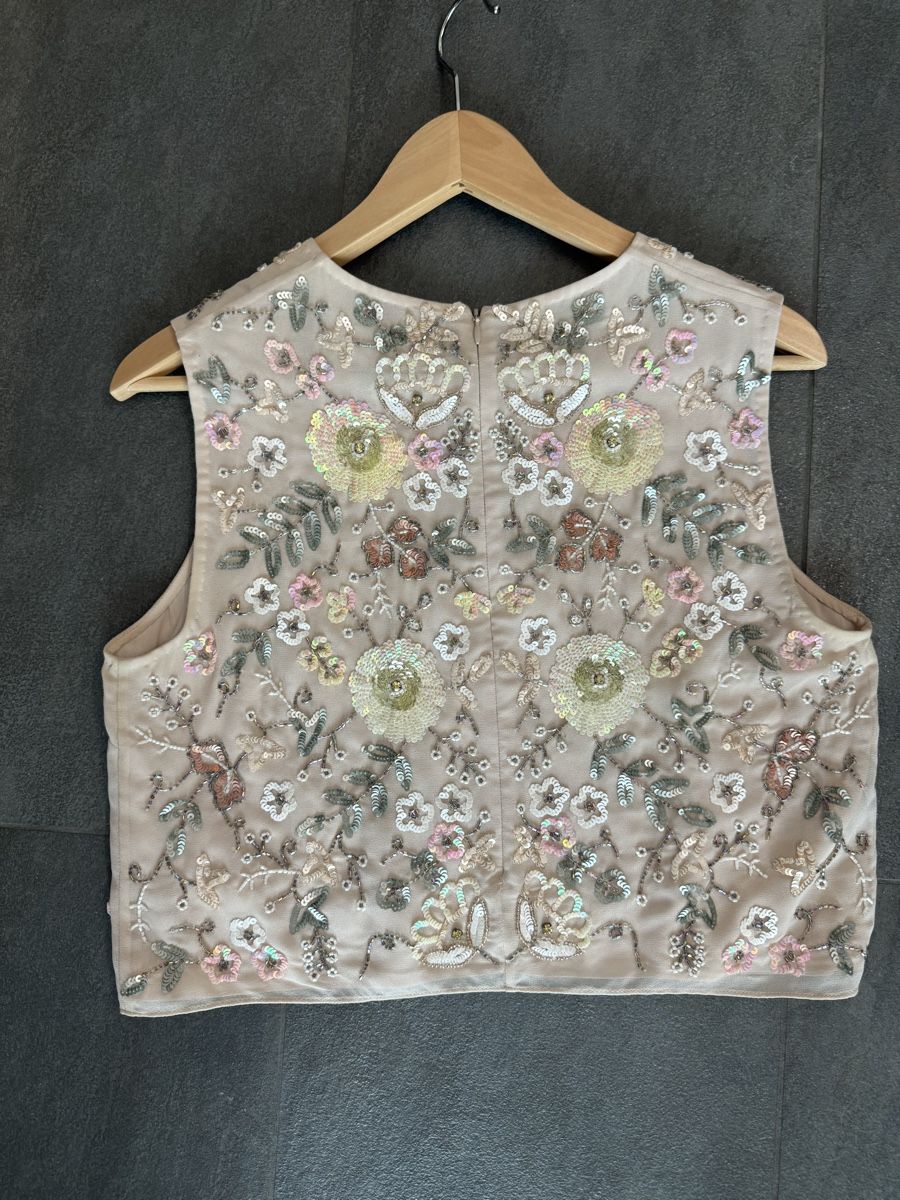 Top: Needle & Thread Pailletten-(Crop)Top – Usato da Wädenswil venduto da kir_7hdr 4