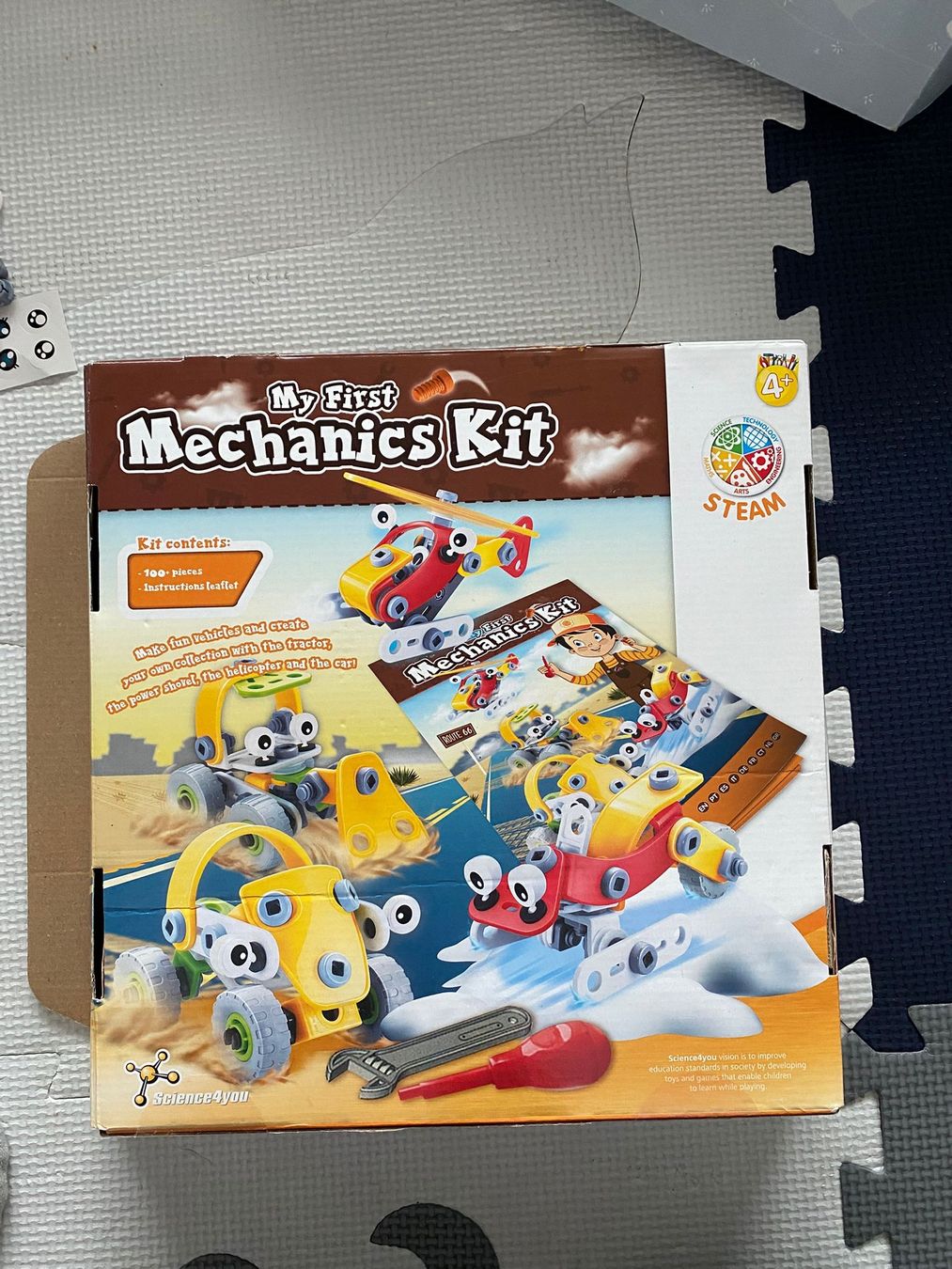 Kit di costruzioni: My First Mechanics Kit, 100 Pieces, 4+ – Usato da Steinhausen venduto da Olga.S 5