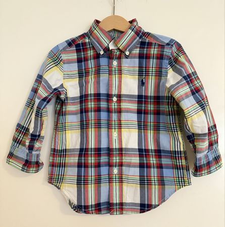 Ralph Lauren Toddler (2T) Plaid Shirt