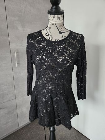 Kleid Spitzen schwarz, ca Grösse 36