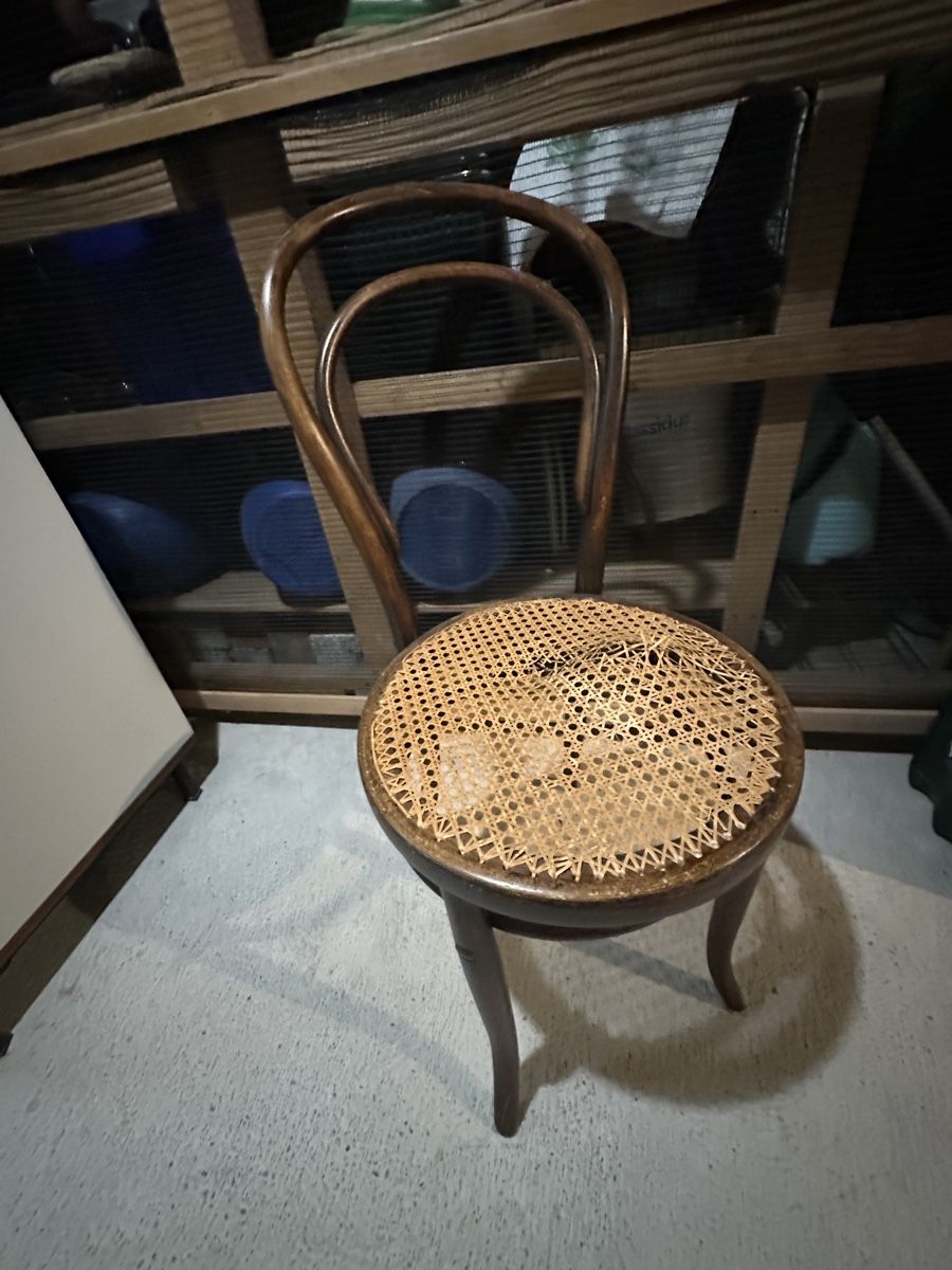 Thonet Sedie: 4 chaises de bistrot Thonet à restaurer  – Usato da Biel/Bienne venduto da mooks77 3