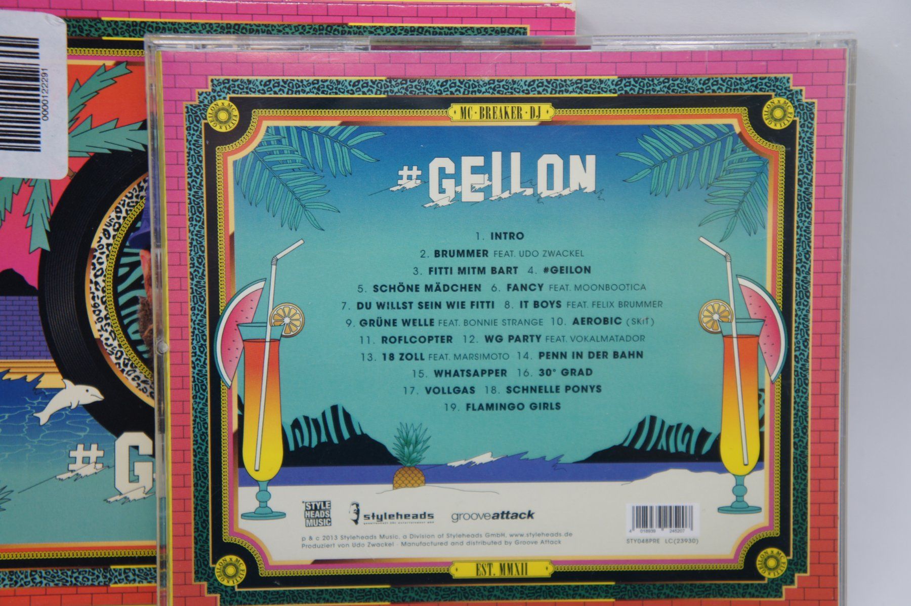 CD: CD MC Fitti – #Geilon – Usato da Ernetschwil venduto da luisvonerni 1