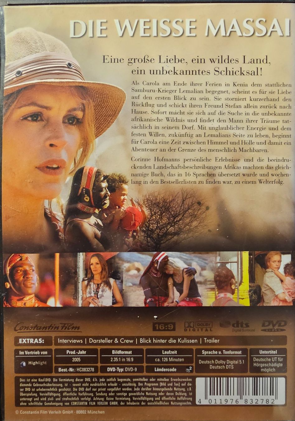 Tutti i DVDs: Die Weisse Massai – Usato da Wahlen b. Laufen venduto da Cg10 1