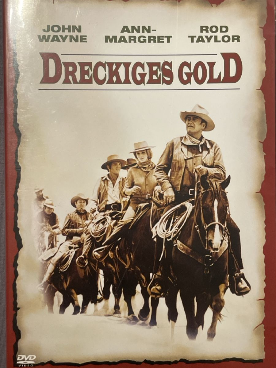 Tutti i DVDs: Dreckiges Gold (1973) John Wayne    selten! – Usato da Waldenburg venduto da Mimily33