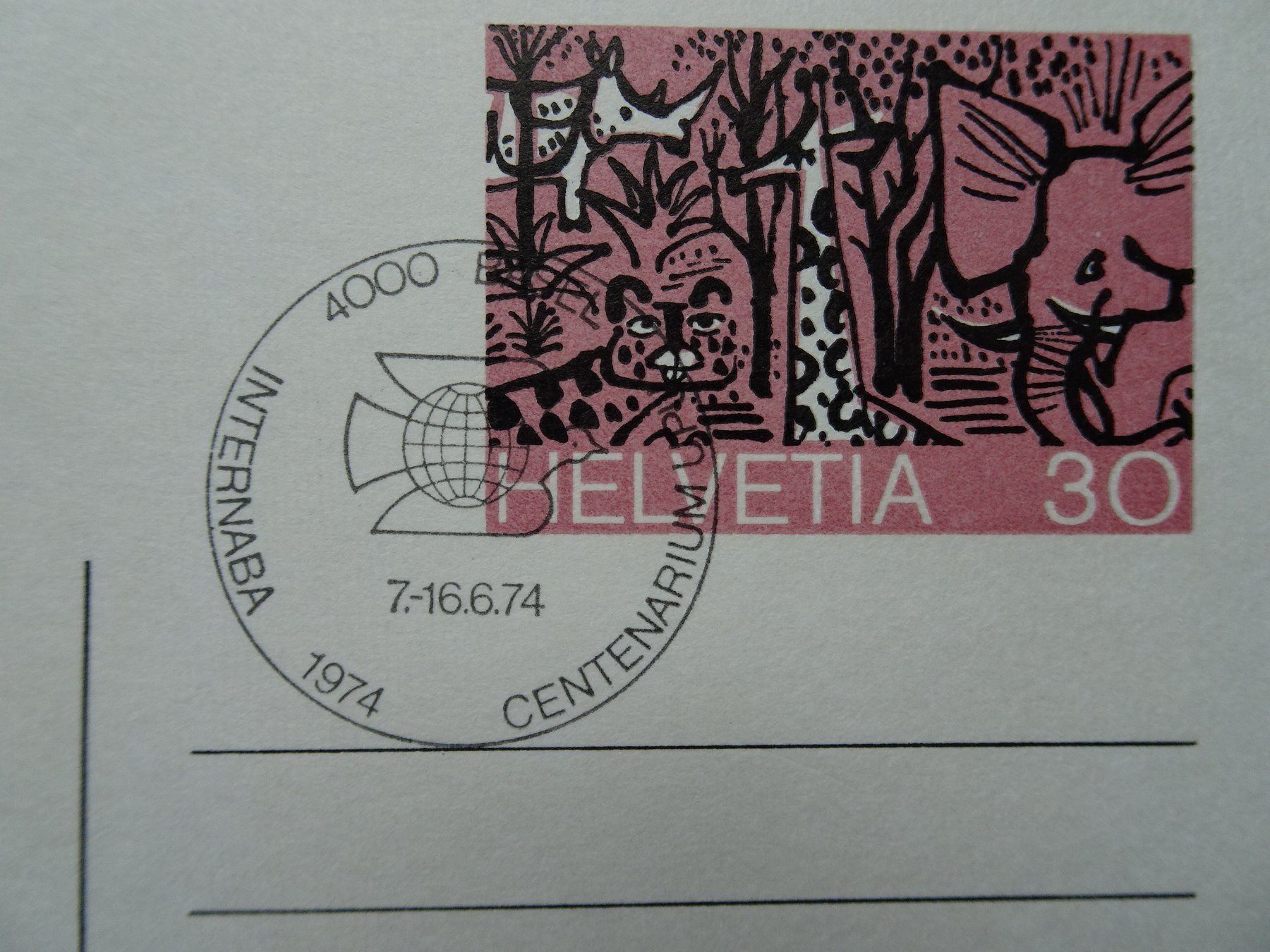 Tous les timbres: 1974 – Neuf (Voir description) à Aadorf par Chnorli-Furz 1