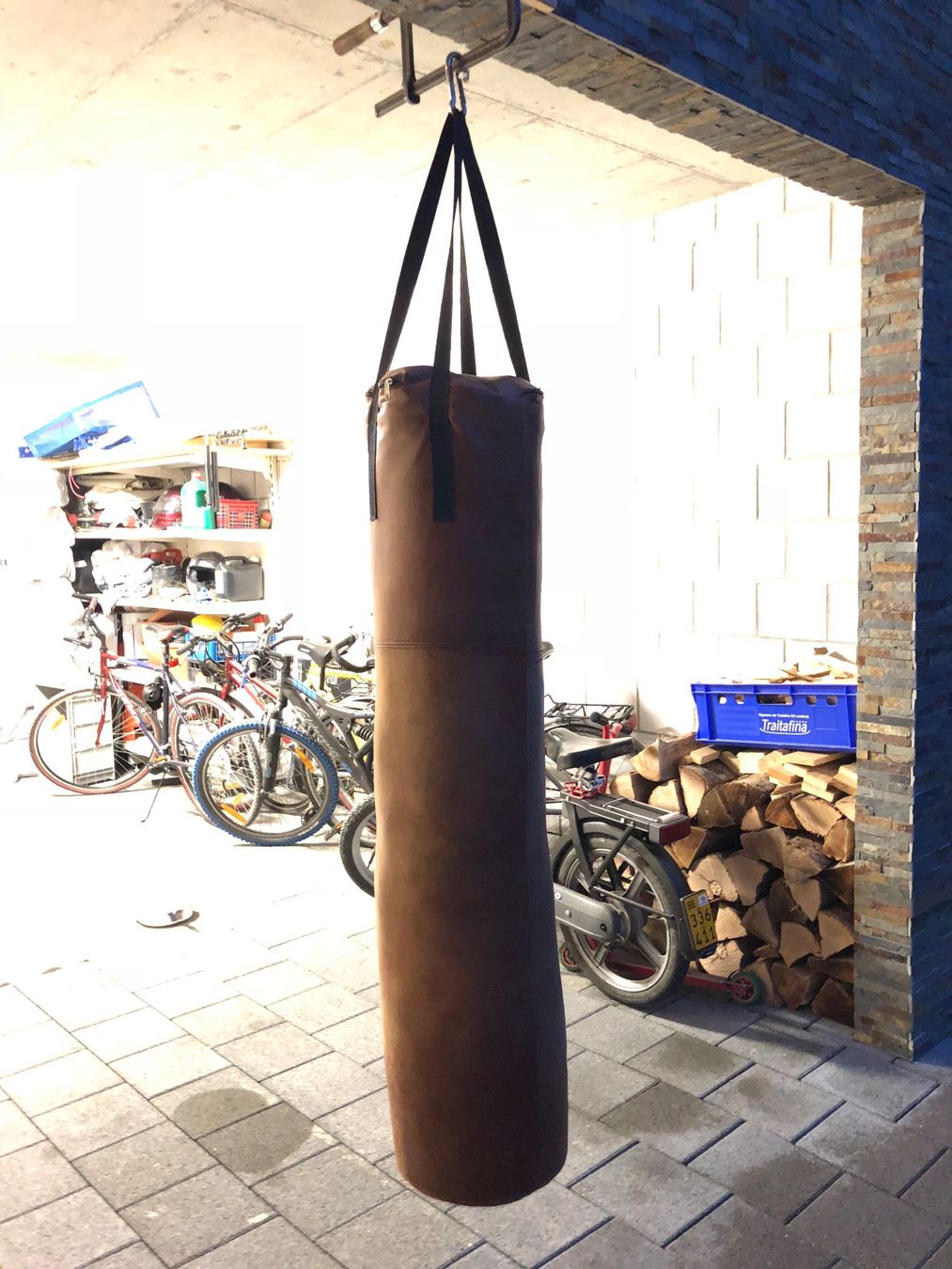 Sacs de frappe: Boxsack Echtleder braun – D'occasion à Pieterlen par tob_5nkp 1