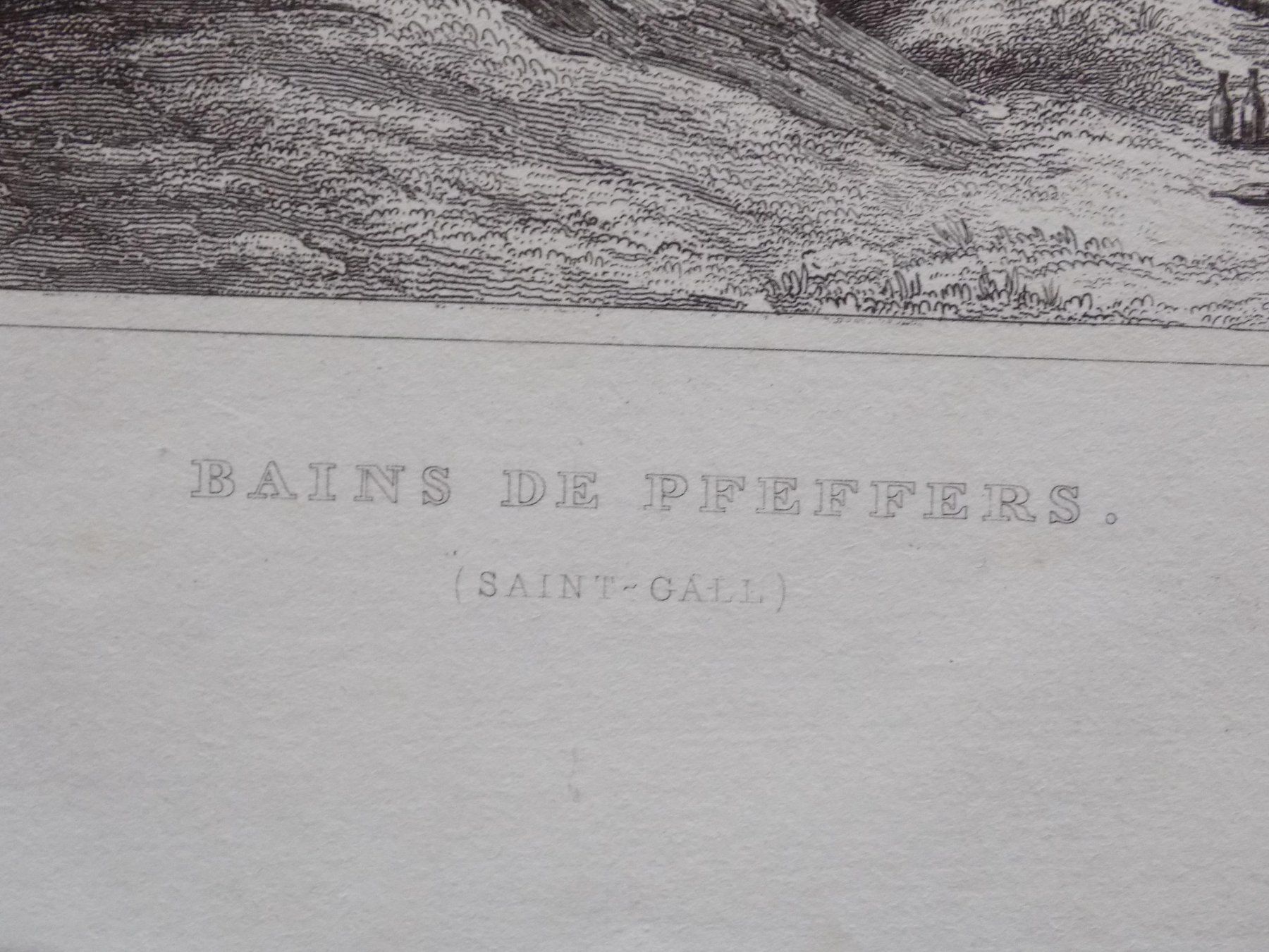Gravures: Bad Pfäfers – D'occasion à Risch par Rischli15 2