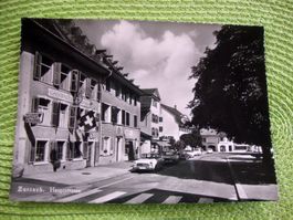 Zurzach Gasthof Schlüssel, Hauptstrasse, alte Autos