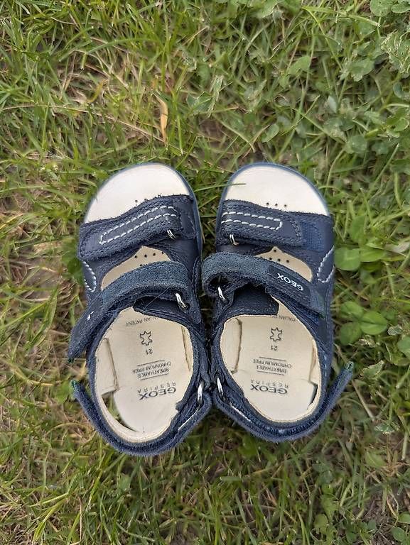 Geox Scarpe da uomo: Blaue Sandalen Geox Grösse 21 – Usato da Winznau venduto da Ajonjoli05