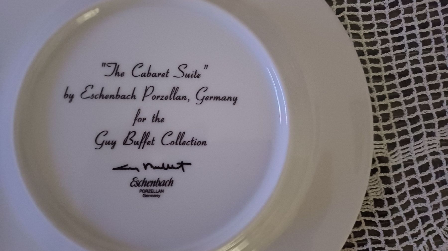 Eschenbach Assiettes: Eschenbach "The Cabaret Suite" Teller,, neuwertig – Neuf (Voir description) à St. Gallen par gab_8nvv 2