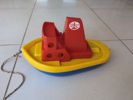 Tolles Spielzeugboot / Ziehboot für Kinder, Pfeifmechanismus