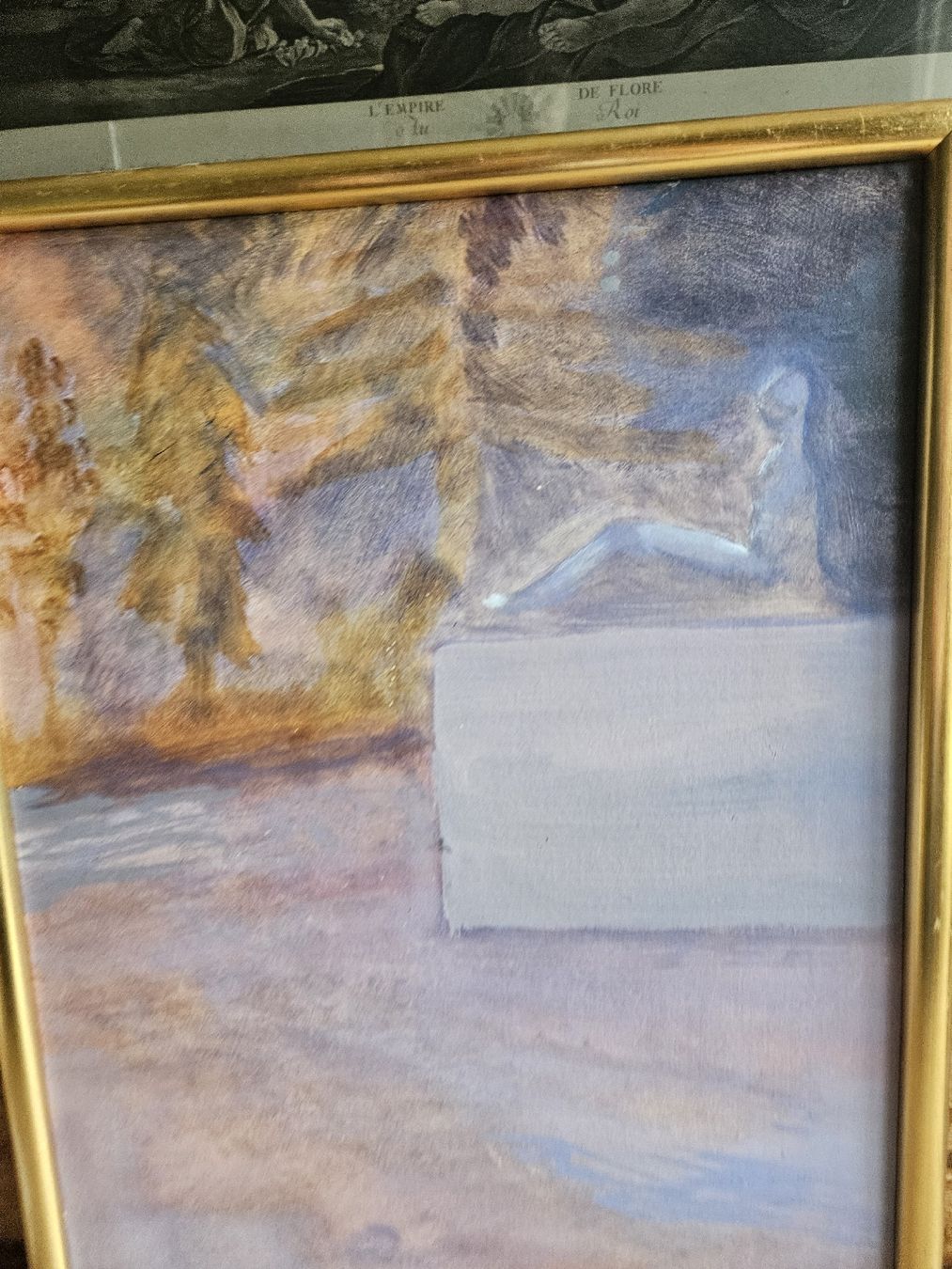 peinture à l'huile signé Anne Cramer circa 1970 (Neu und ...