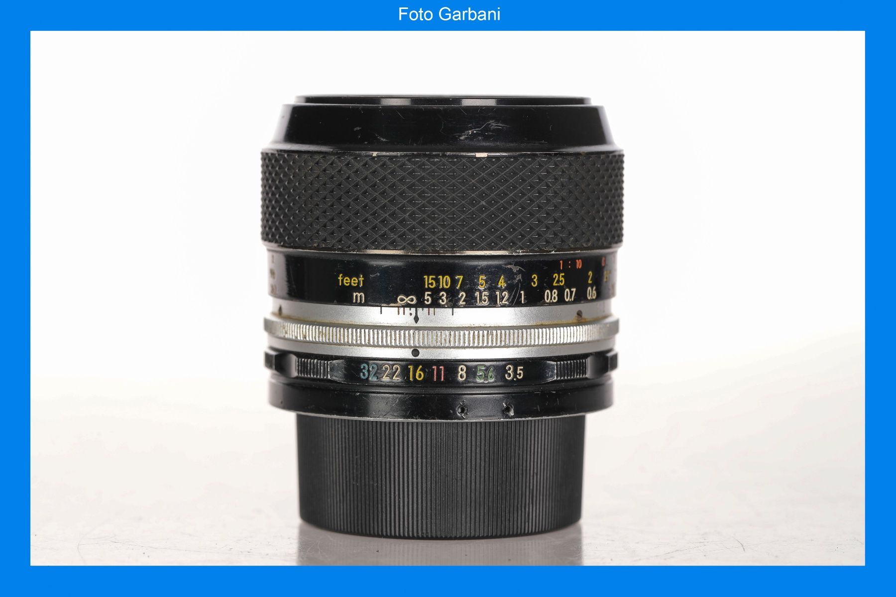 Nikon Obiettivi: Nikon Micro-Nikkor-P Auto 55mm f3.5 – Usato da Muralto venduto da FotoGarbani