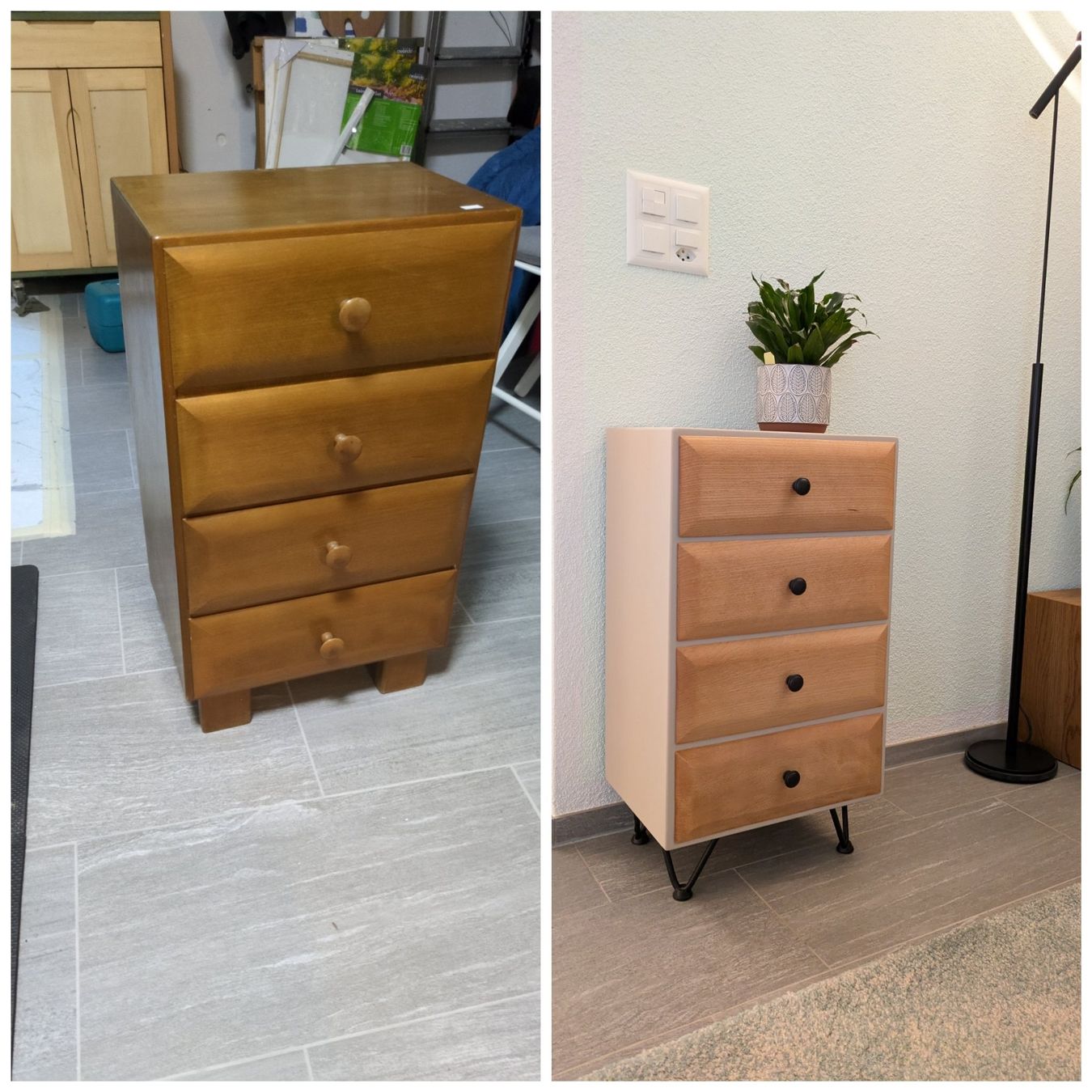 Kommoden: Upcycling Kommode mit vier Schubladen – Gebraucht aus Möhlin von Blunierus 6
