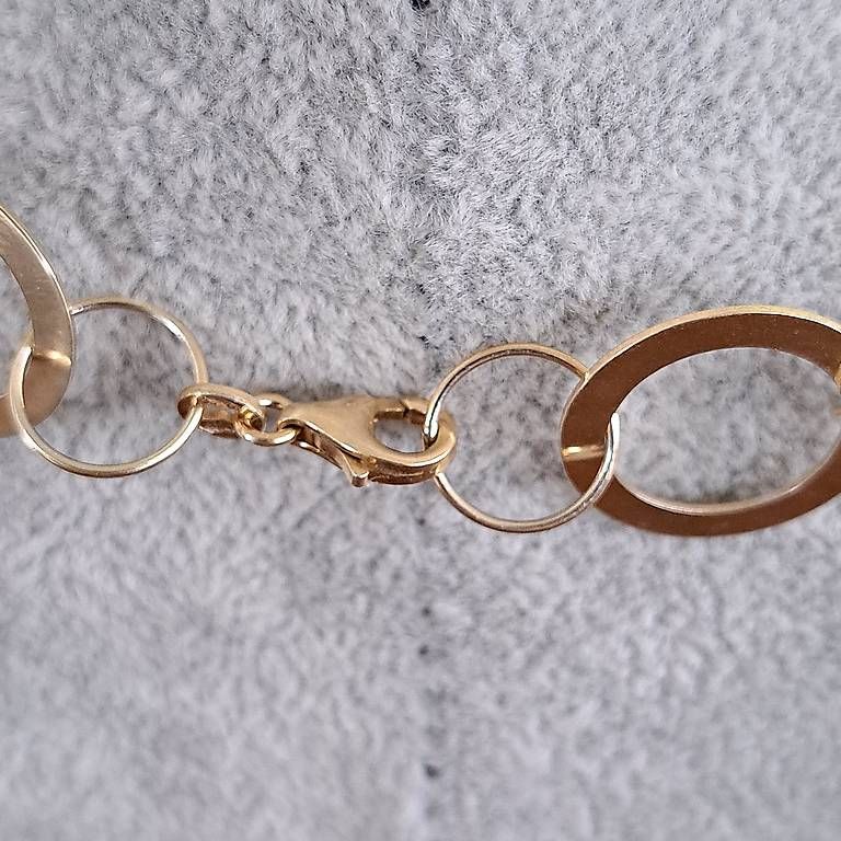 Catenine: Silber Kette Collier vergoldet – Usato da Stans venduto da wer_fd5f 4
