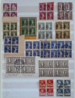 Viererblöcke Briefmarken Schweiz