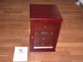 Germanus Humidorschrank Viadrus für 400 Zigarren NEUWERTIG
