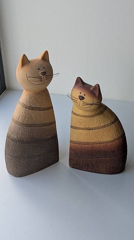 Figurines: Keramikdeko Katzen  – D'occasion à Luzern par ruc_8q28 1
