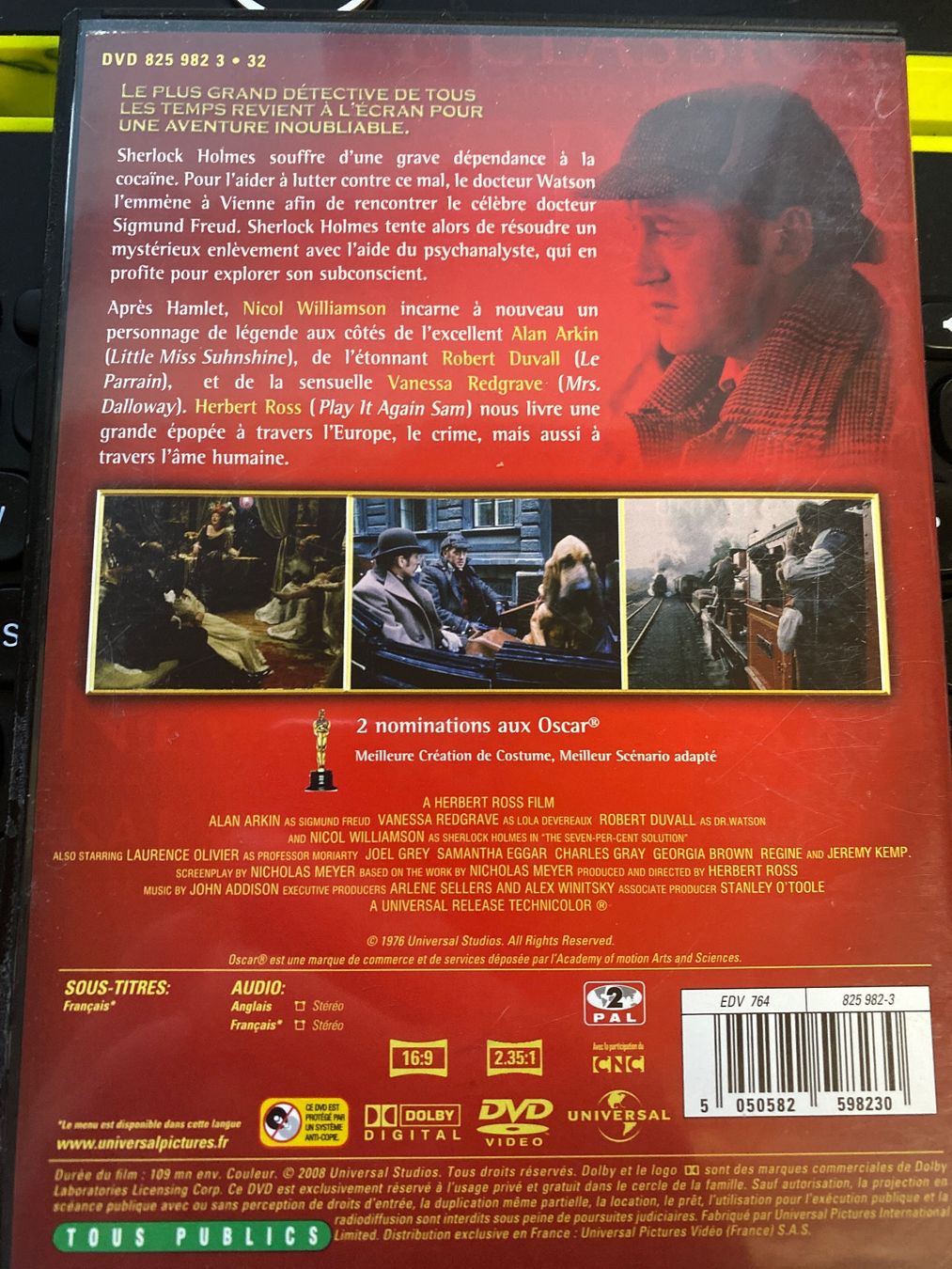Tutti i DVDs: DVD Sherlock Holmes Attaque l'Orient Express – Usato da Le Brassus venduto da cinema13 1