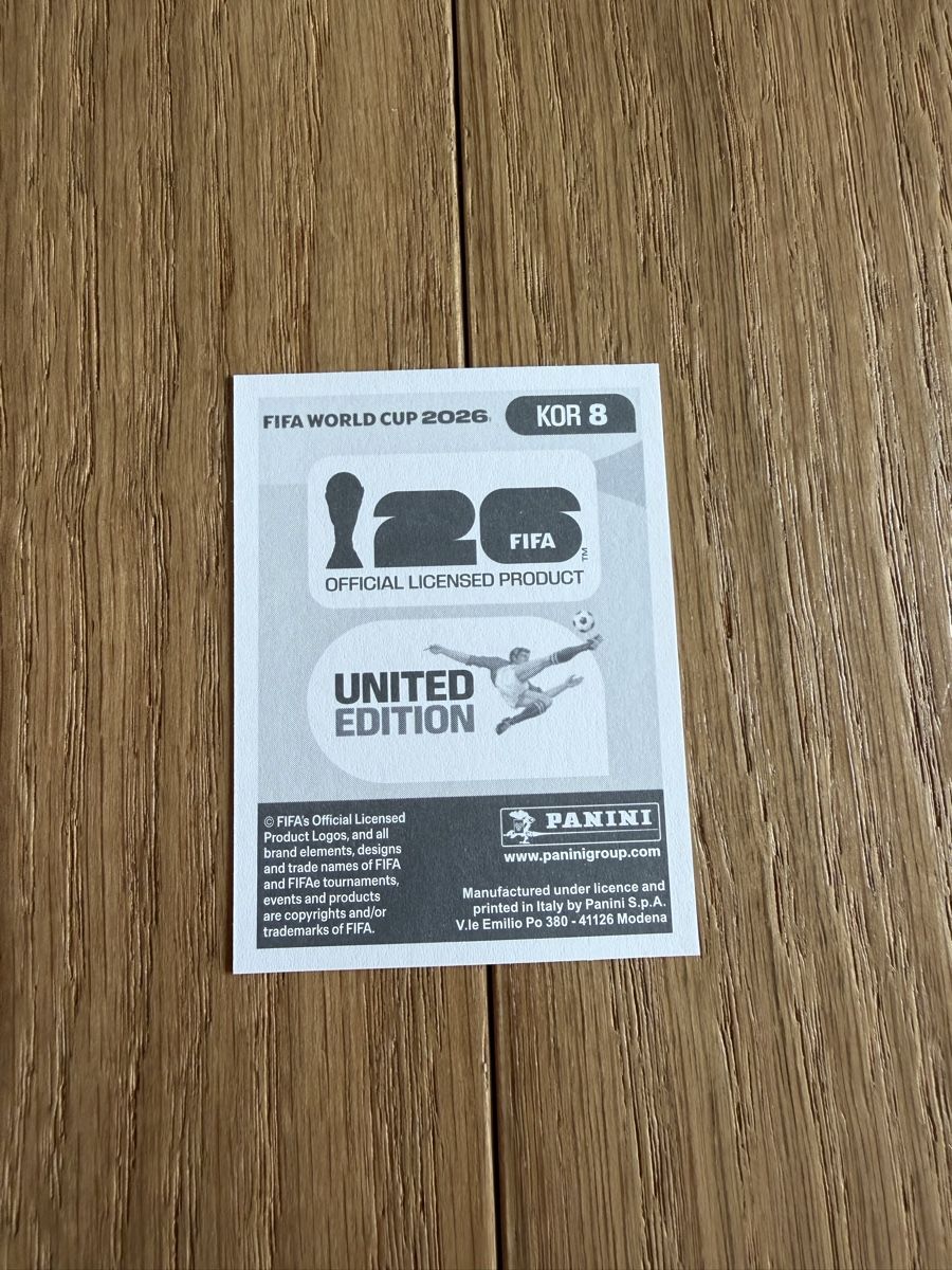 Panini Sammelbilder & Trading cards: Panini FIFA World Cup 2026, KOR 8 – Neu (gemäss Beschreibung) aus Lyss von LennardBaitz 1