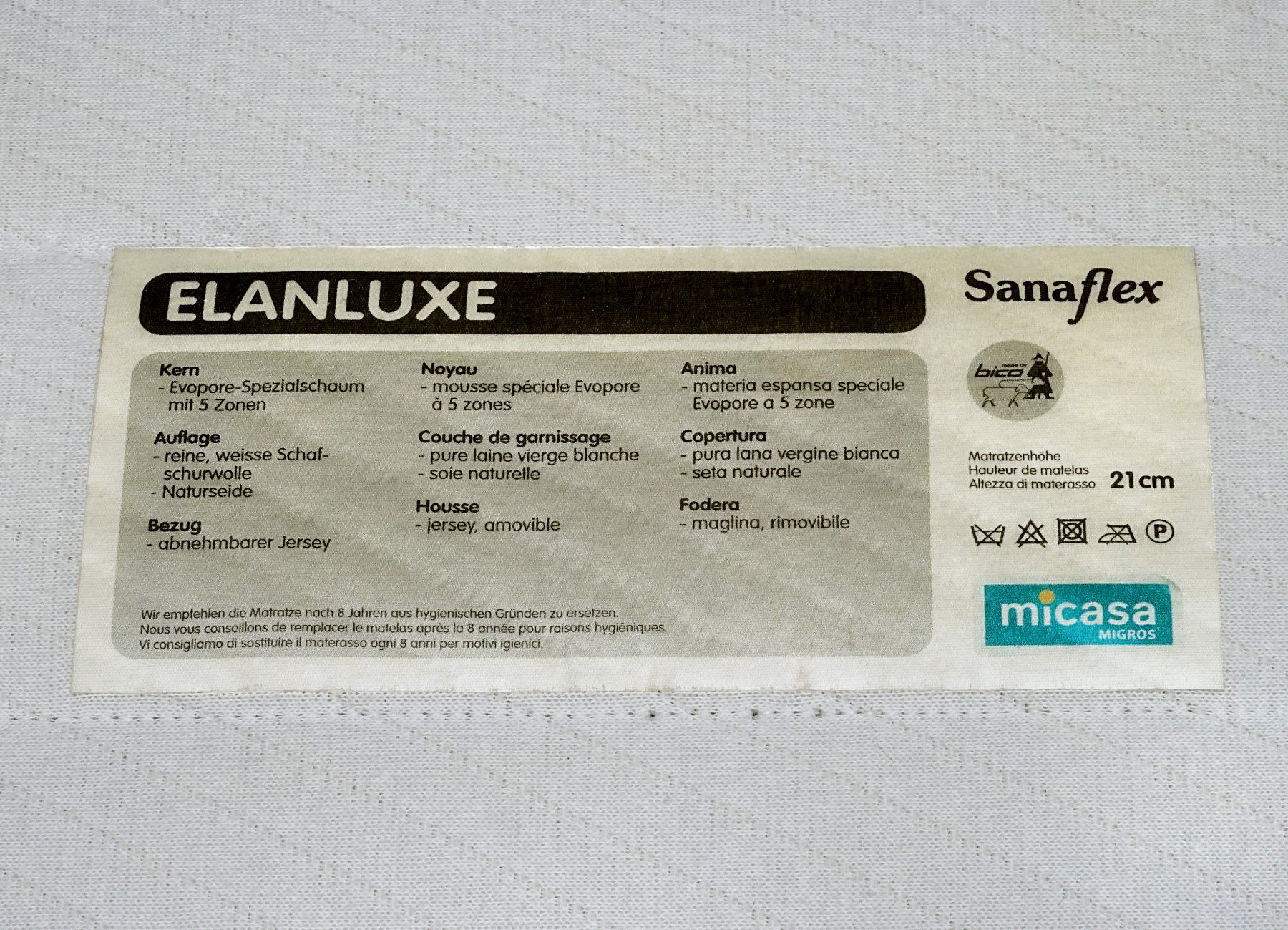 Letti: Bett und Matratze 90x200 – Usato da Zürich venduto da milritag 5