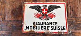 Versicherung Schild kein Email rostig