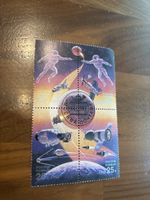 Briefmarke Russland Weltraum 25 R 1992 4er Block