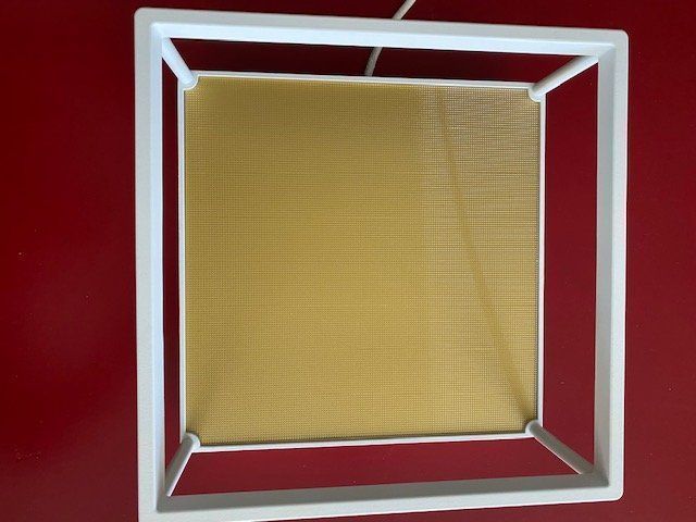 Kronleuchter & Deckenlampen: REFLEX² Deckenleuchte weiss / gold von Serien Lighting – Gebraucht aus Umiken von licht5040 3