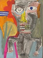Dessin mad man (unique exemplaire) 8x24cm