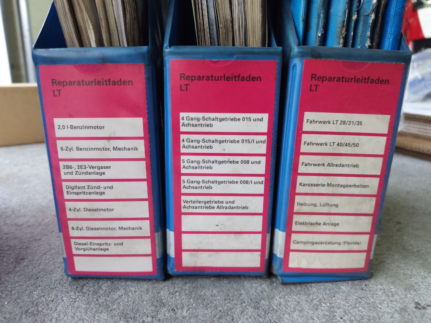 Libri: Werkstatthandbücher VW LT  – Usato da Rebstein venduto da andi322