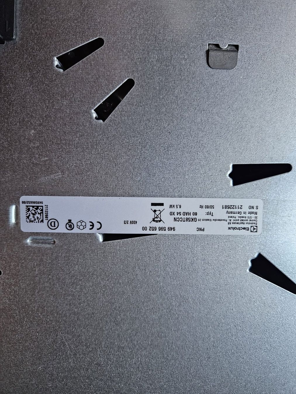 Electrolux Herde: Kochfeld Electrolux – Gebraucht aus Schattenhalb von rri_6cwc 2
