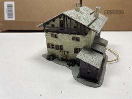 Modellhaus mit Beleuchtung, Zustand sehr gut, Winter