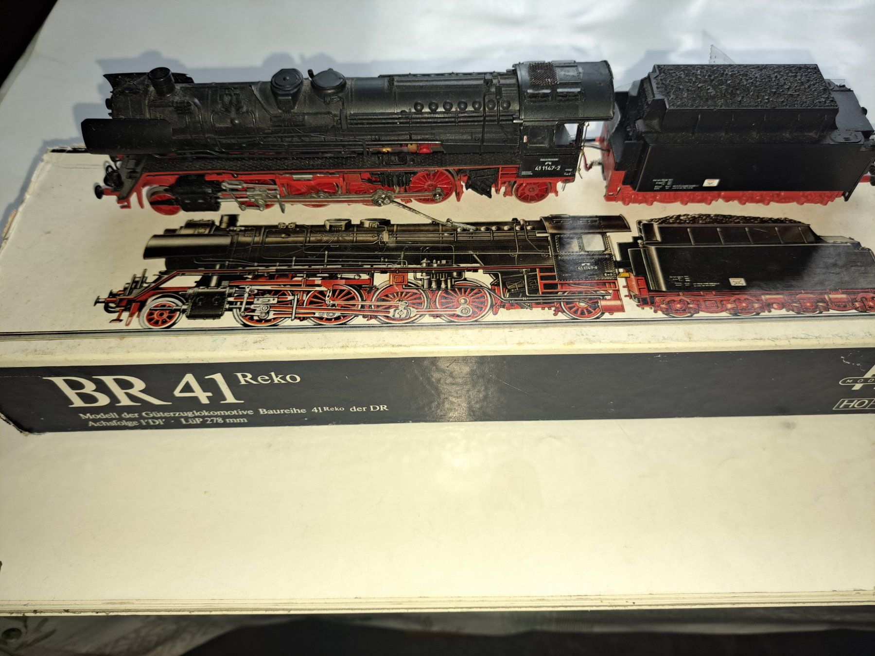 Piko Modellini di ferrovie: Piko Dampflok BR 41 Reko 2 mal – Usato da Schwanden GL venduto da roerich20 3