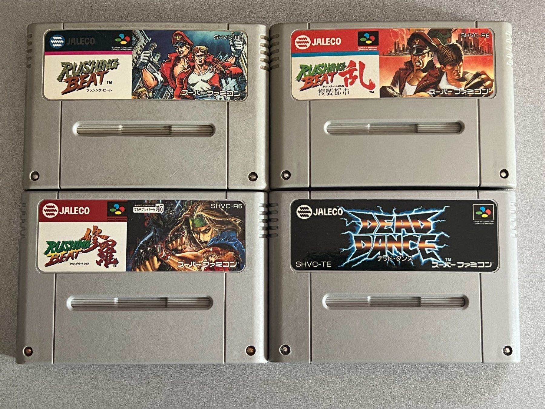 Nintendo Giochi: 4 SFC SNES Fighting Arcade Games – Usato da Rivera venduto da poweradem05