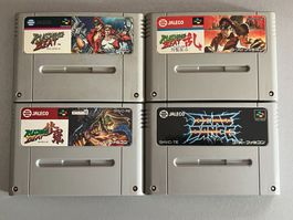 4 SFC SNES Fighting Arcade Games