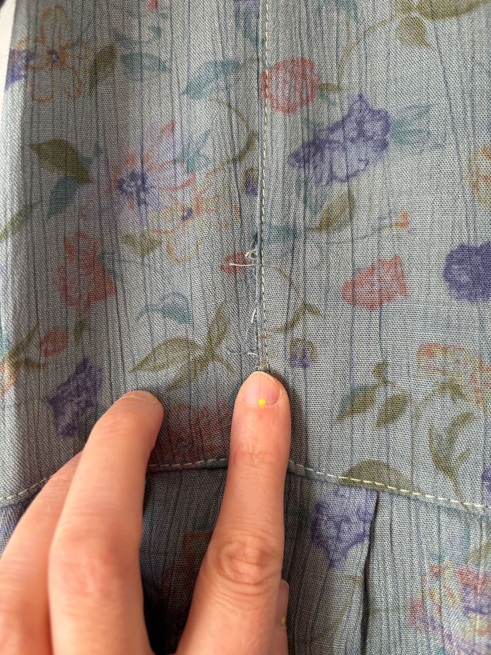 Vestiti: VINTAGE Kleid mit Blumenmuster Gr. 40 – Usato da Zürich venduto da missmodernage 7