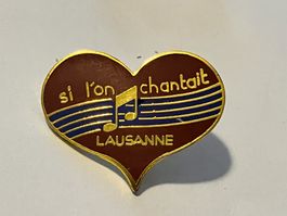 1 Pin Si l'on Chantait Lausanne