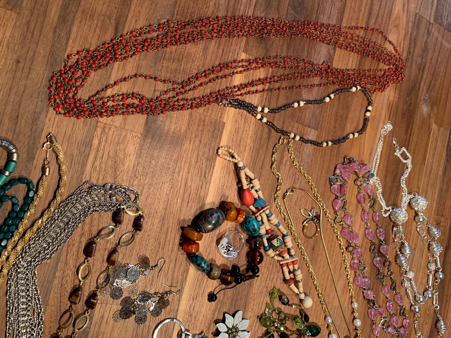 Sonstiger Schmuck: Modeschmuck Konvolut neu und alt – Gebraucht aus Steinen von Firehorse66 2
