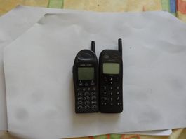 2 NATEL SWISSCOM-AEG 9080-OHNE CHARGER.NICHT TESTED-NO WORK