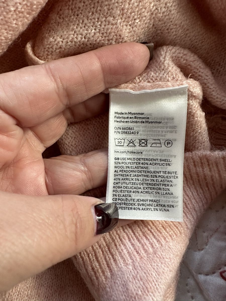 H&M Maglioni & Felpe: Pink sweater H&M S – Usato da Mendrisio venduto da ketolin 3