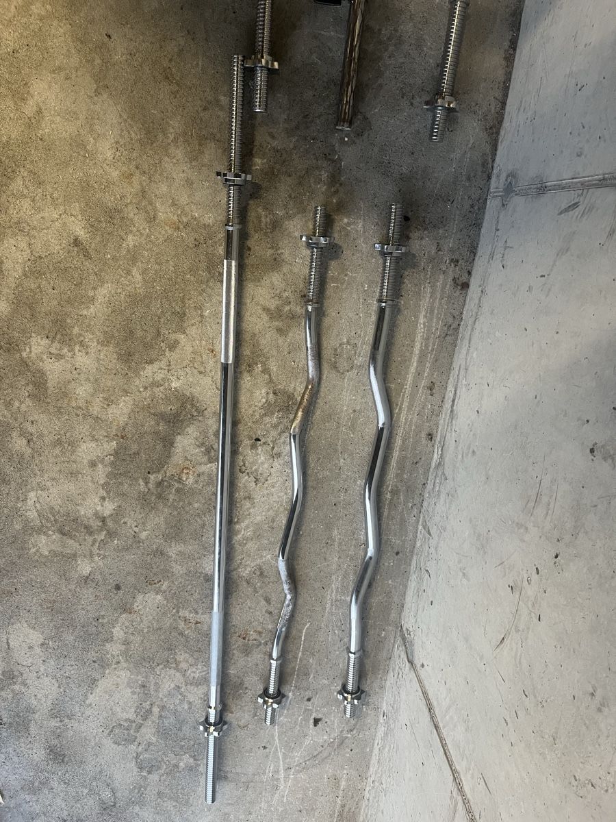 Manubri & Pesi: Langhantelstange / Curlstange 30mm – Usato da Würenlos venduto da KLG_3TBs 7