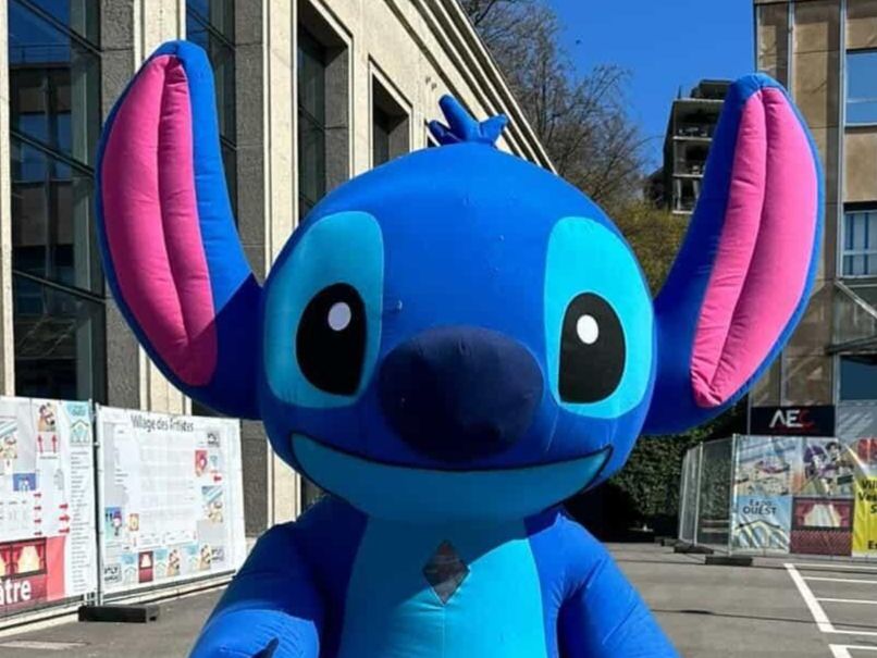 Completi: Location de costume gonflable géant de Stitch, 2,5 m de haut – Usato da pully venduto da gringoloko 2