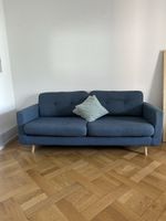 Sofa blau zweisitzig guter Zustand
