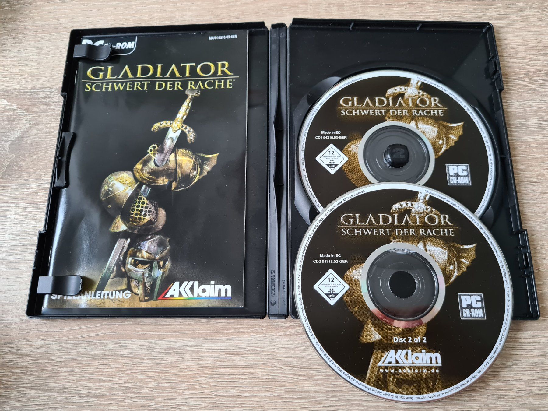 Giochi: Gladiator Schwert Der Rache (2 CD) - PC – Usato da Carouge GE venduto da Franllo 2