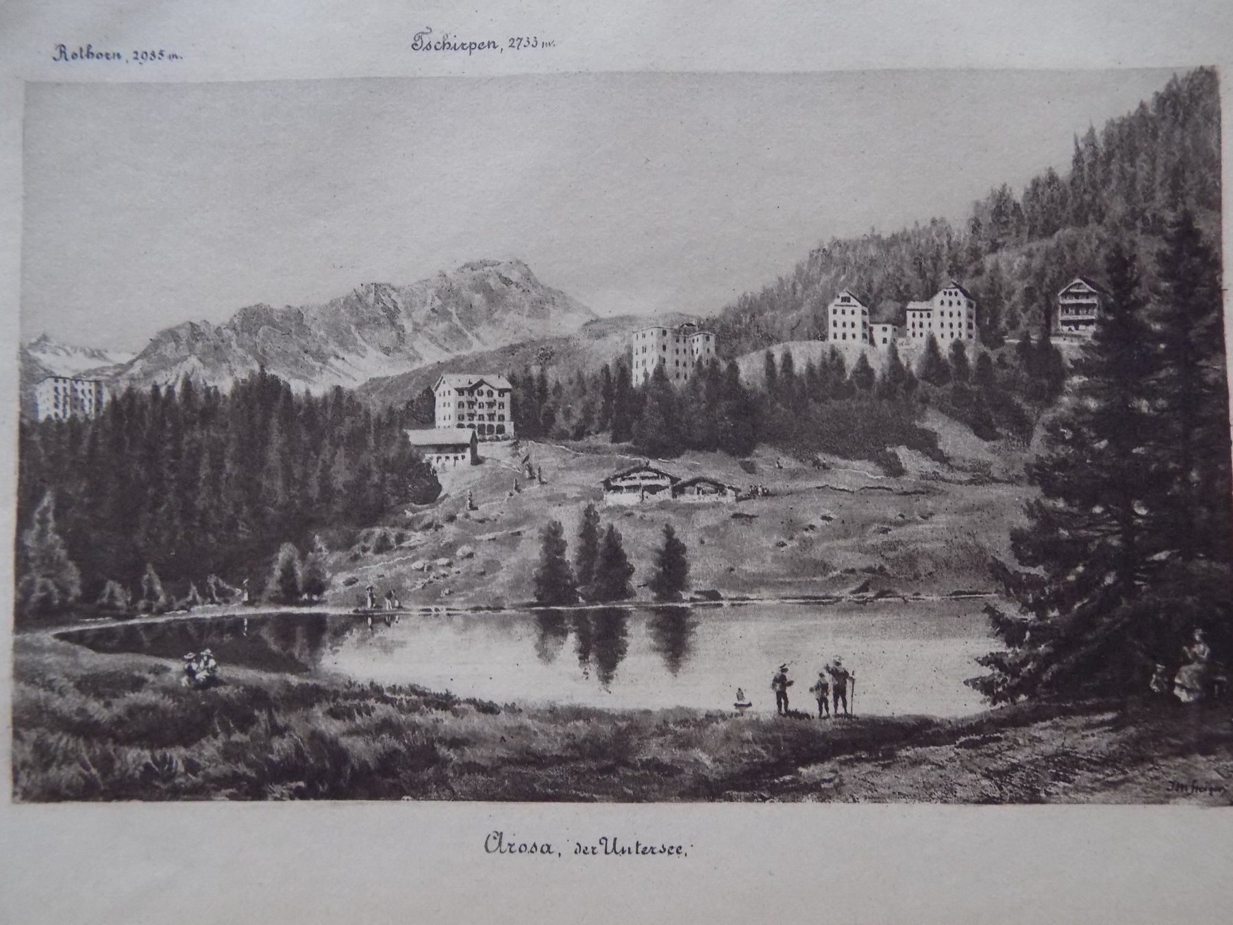Stiche: Arosa der Untersee – Gebraucht aus Risch von Rischli15 2