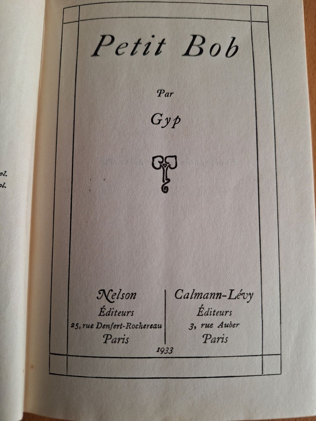 Libri: Kinderbuch "Petit Bob" von 1933 – Usato da zumikon venduto da lotegrandote 2