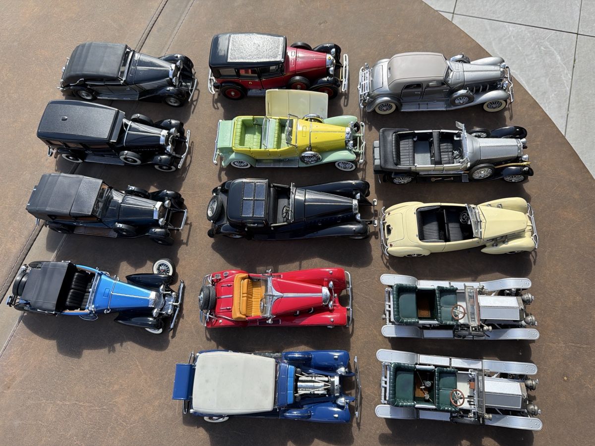 Franklin Mint Modellini d'auto: Franklin Mint Oldtimer-Sammlung - 1/24 - 14 Modelle – Usato da Wolfwil venduto da Rolex1 8